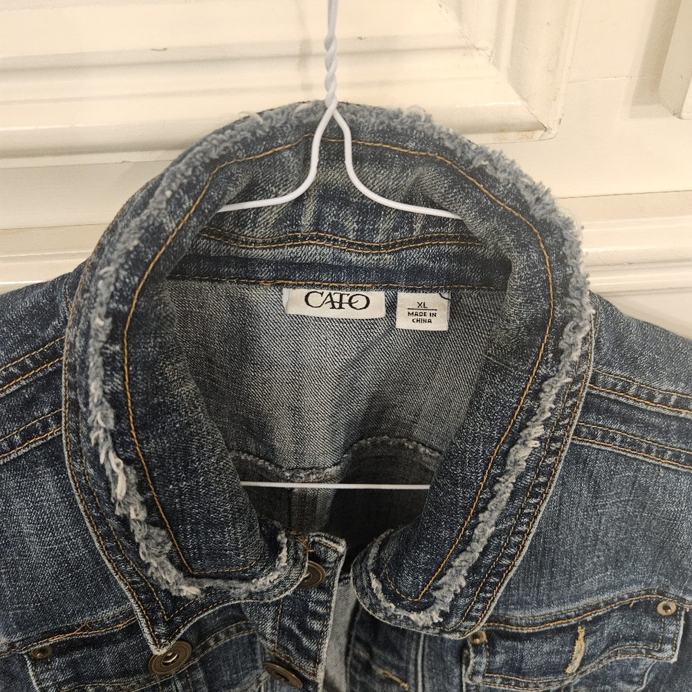 Denim vest